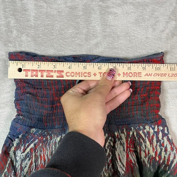 Boho Indie Fairycore Flowy Sequined Halter Dress Size Large - Picture 8 of 8